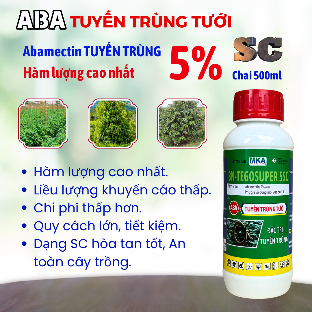 aba tuyến trùng tưới MKA 5SC